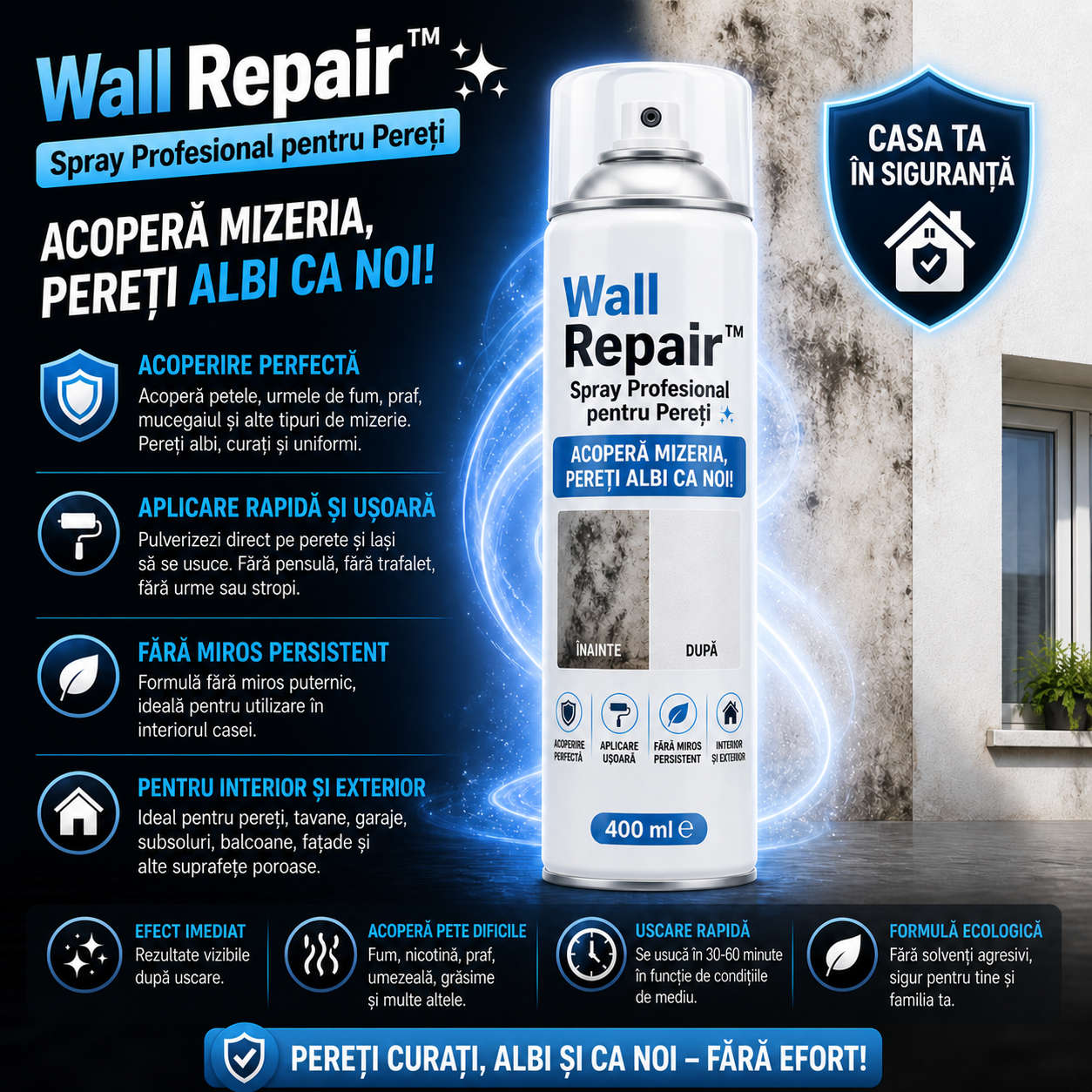 Spray Reparare Pereti – WallRepair™